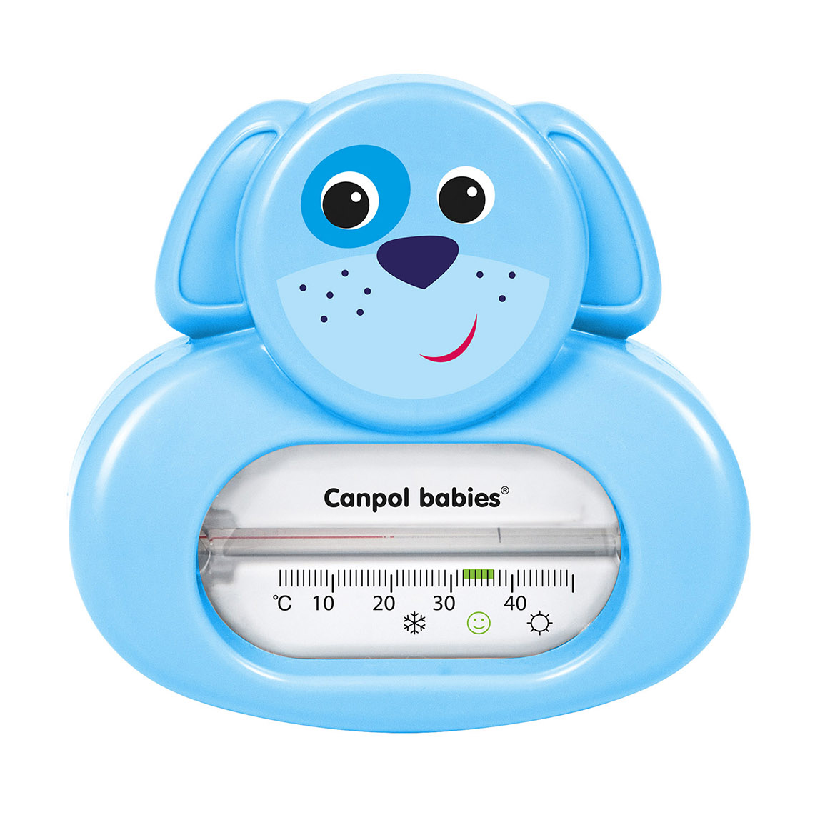 Термометр для купання Canpol Babies Собачка, від народження, блакитний (56/142)